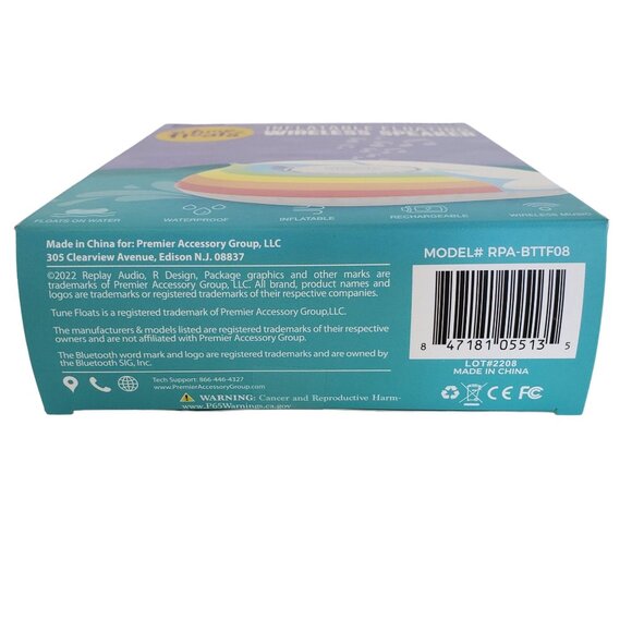 Replay Audio Tune Floats Inflatable Floating Wireless Speaker Bluetooth Speaker - Picture 5 of 5